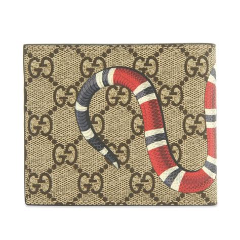 gucci snake wallet beige|gucci wallet snake price.